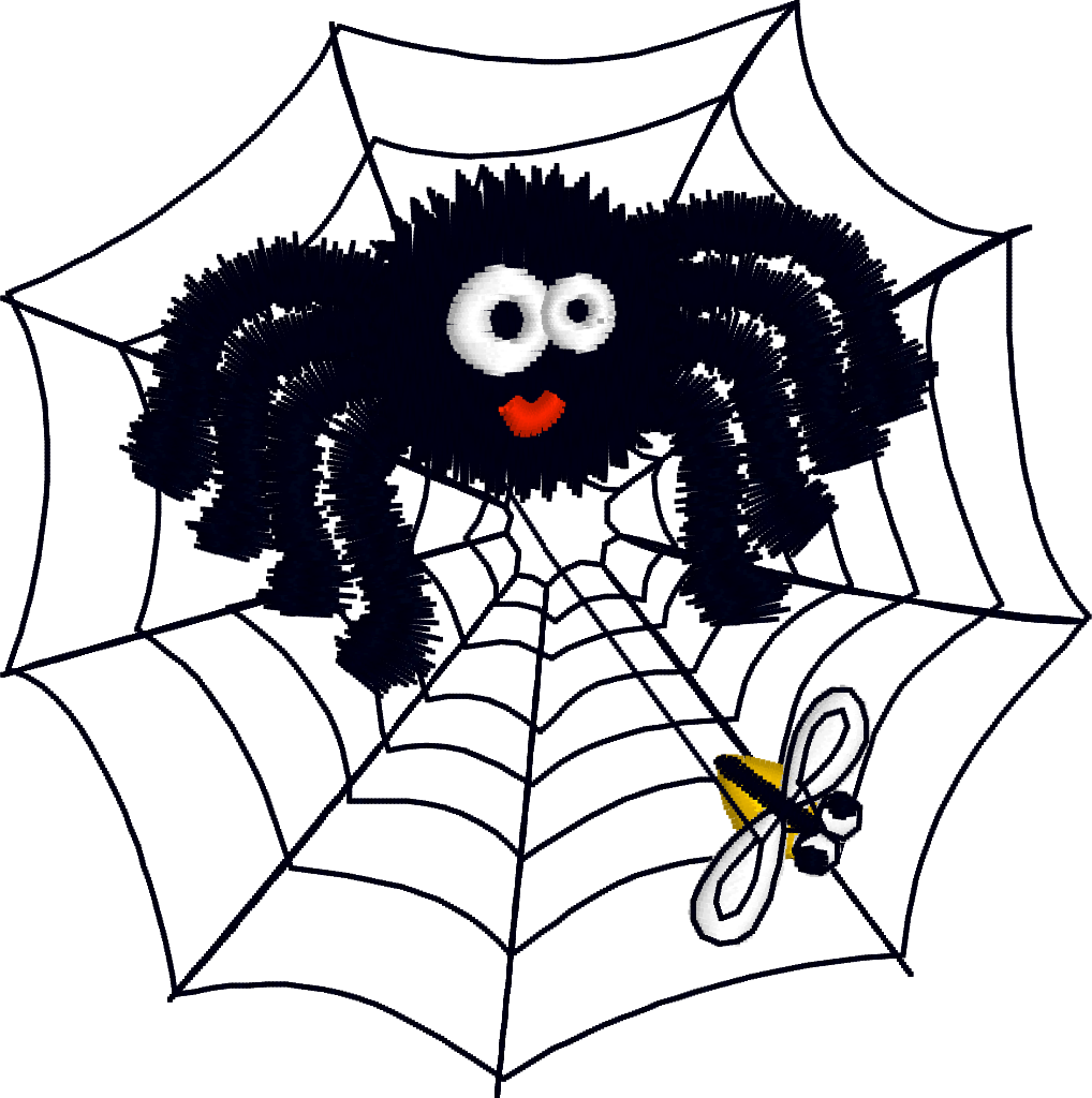 Cute Cartoon Spider