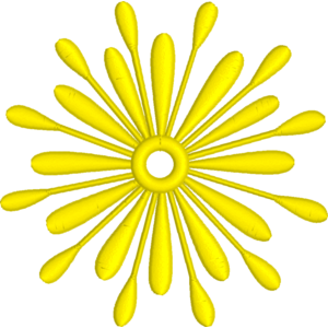 Radial Floral Element