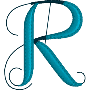 Thread Velvet Letter 50 R