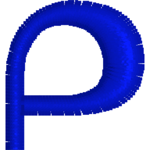 Letter p