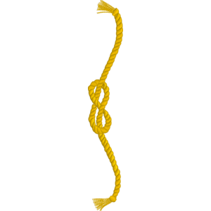 Golden Knotted Rope