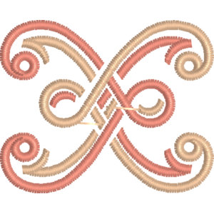 Curly Knot Design