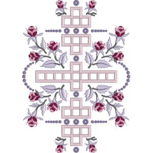 Rose Mosaic Pattern 