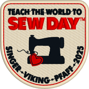 Teach The World To Sew - Patch 