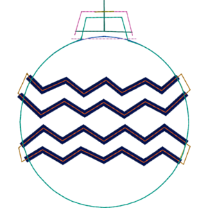 Ornament Zig Zag 2 