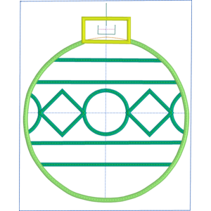 Ornament with Decor Band