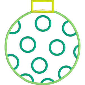 Freestanding Dots Ornament