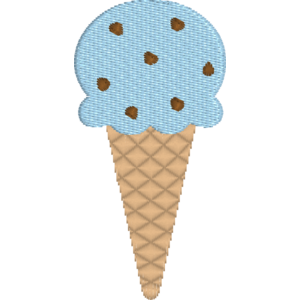 Waffle Cone Sprinkles Ice Cream 