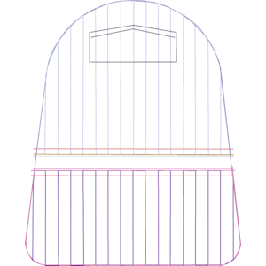In the Hoop Backpack - Back with Zipper