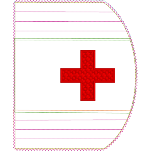 Medium Bag with Red Cross
