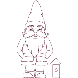 Gnome Line Art